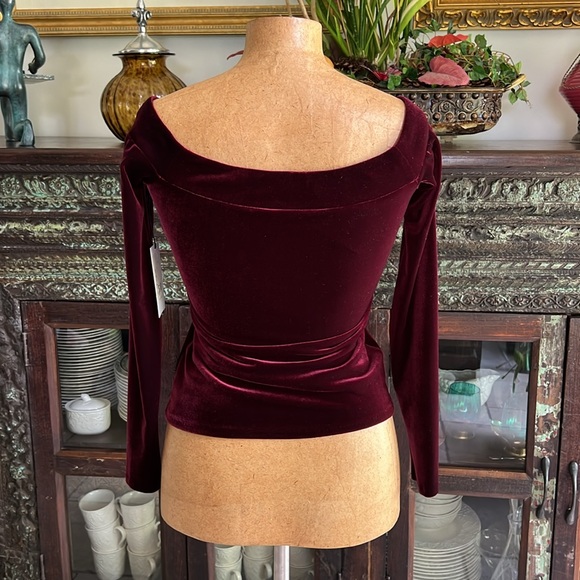 Bailey | 44 Velvet Boat Neck long sleeve - Picture 3 of 8